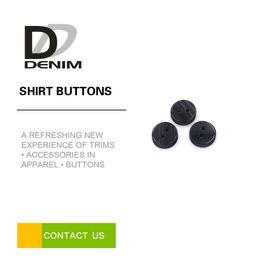 18l 4 Holes Black Dress Shirt Buttons Resin Material High Temperature Resistance